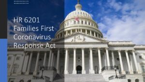 capitol building graphic for families first coronavirus response act