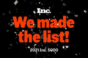 Inc. 5000 List award