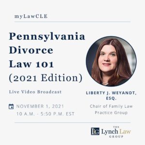 Liberty Weyandt MyLaw Divorce CLE Progam Info