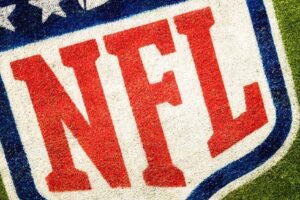 NFL logo on field is trademark protected intellectual property