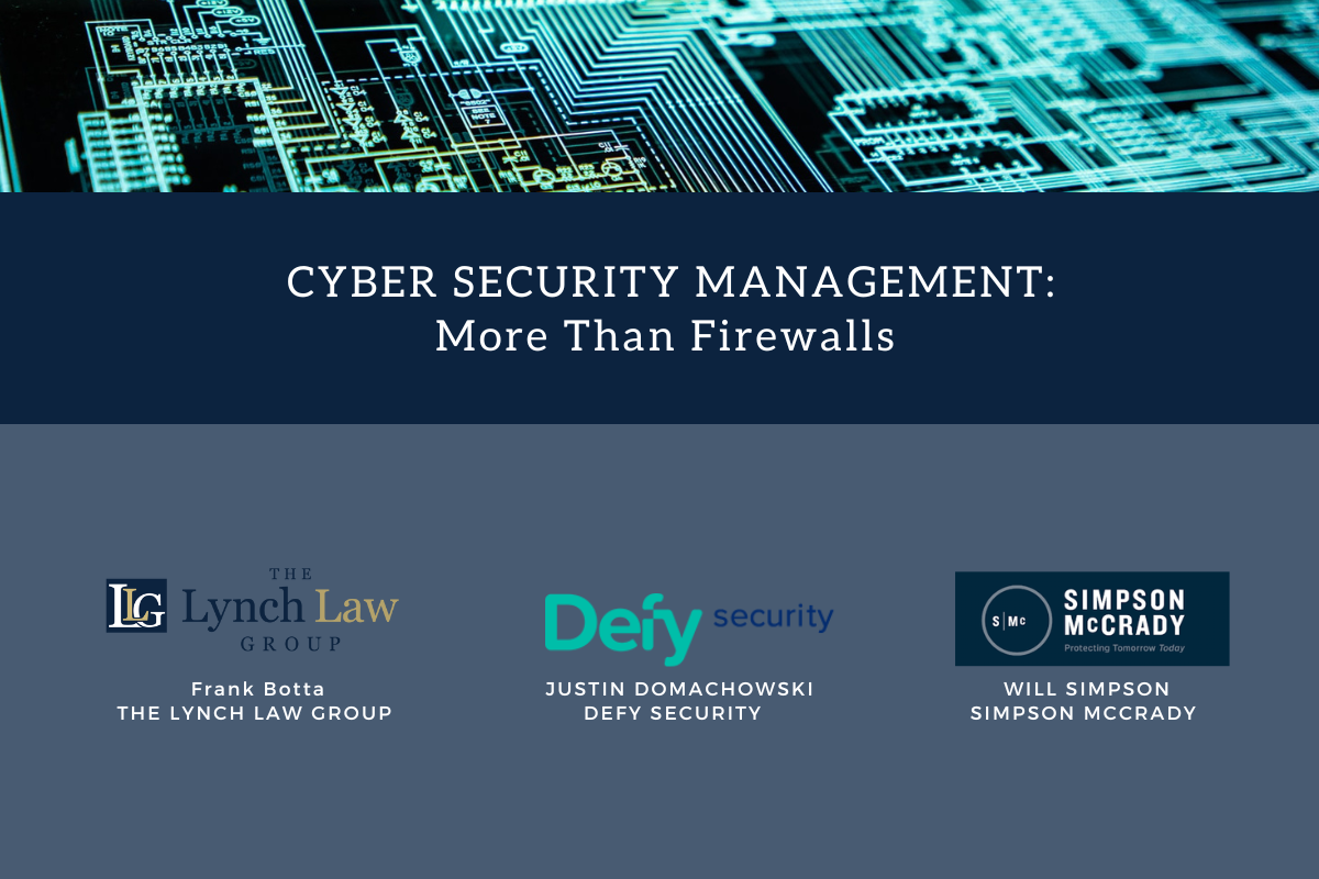 Cyber security management webinar