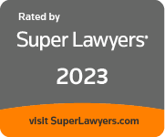 Super Lawyers badge 2023